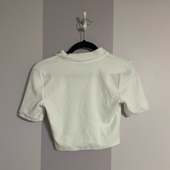 Aritzia Sunday best Audio top white size small - Picture 3 of 4